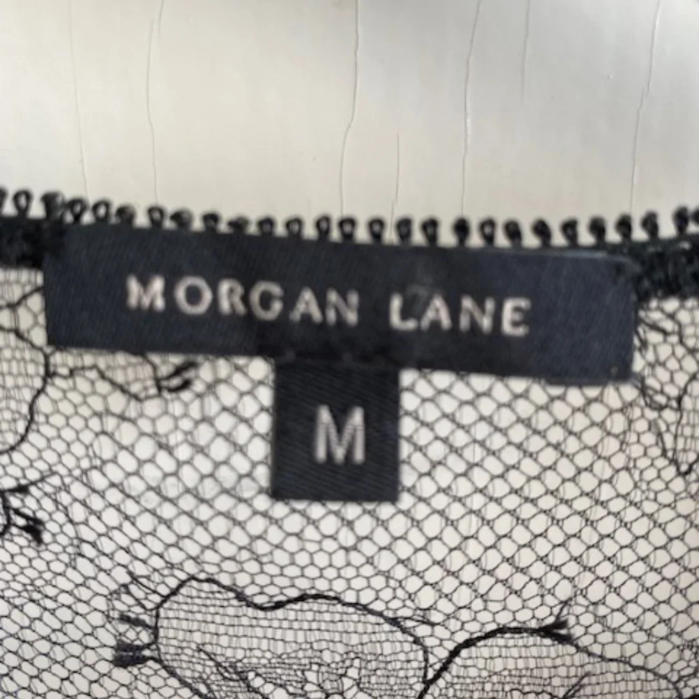 Stunning Morgan Lane Lovebird Jacana Bodysuit Black Lace Bodysuit Size Medium - Picture 5 of 10